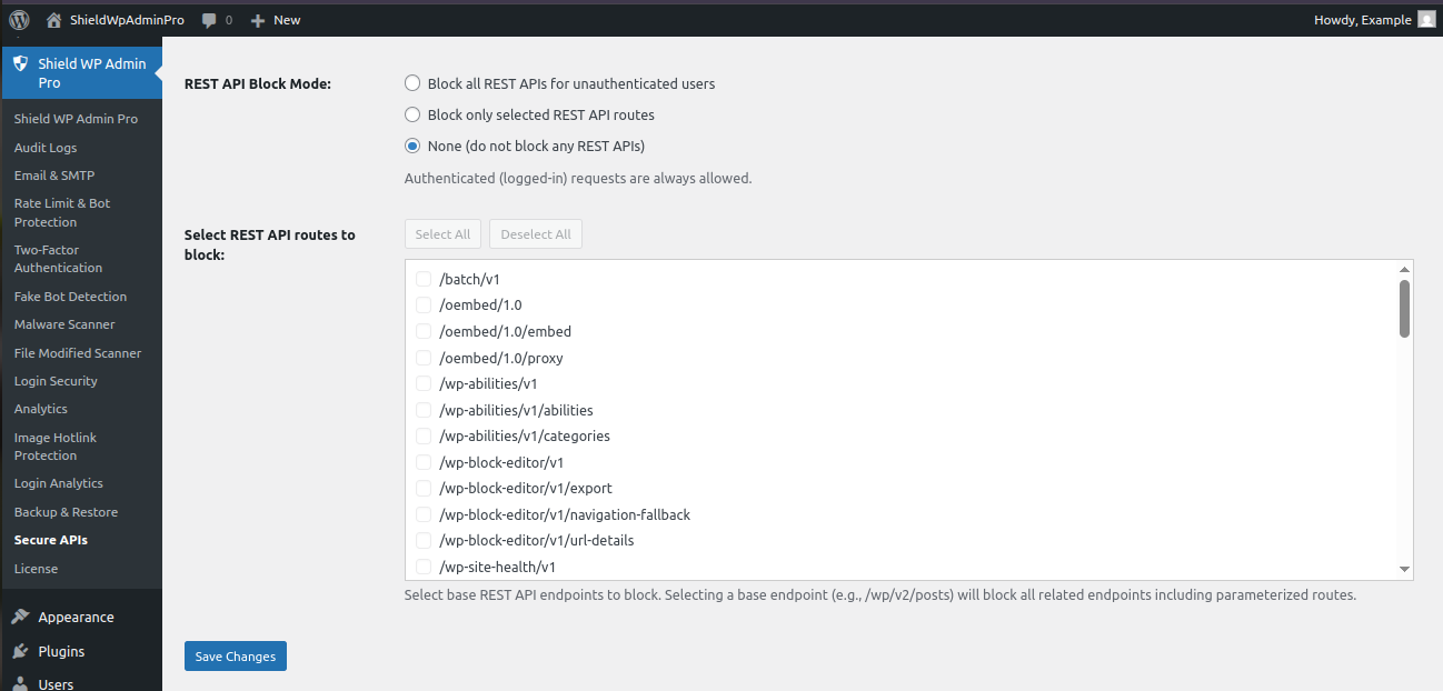 Secure APIs Overview
