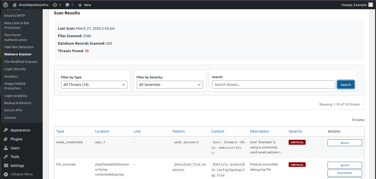 Malware Scanner Overview