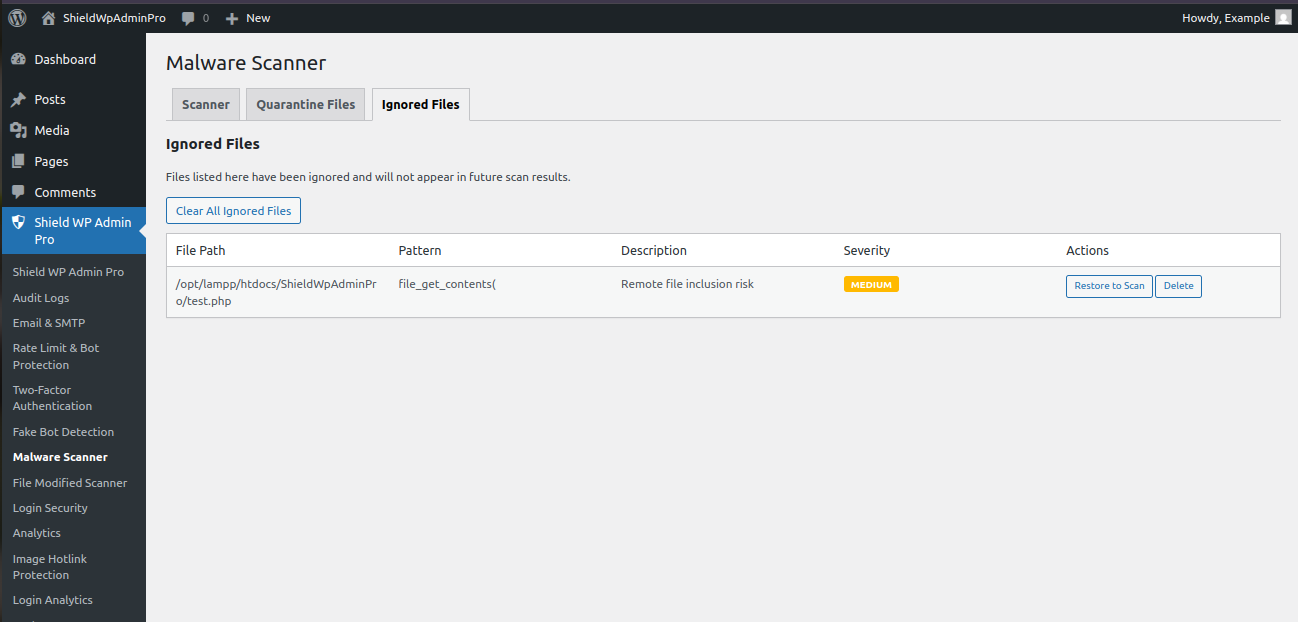 Malware Scanner Overview