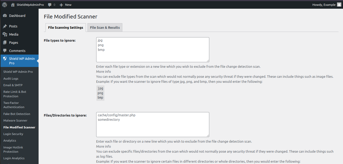 File Modified Scanner Overview